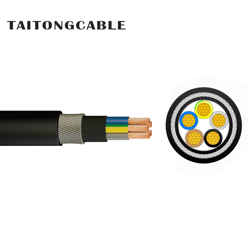 Mababang-Voltage 2‑5‑Core Copper Conductor SWA‑Armoured XLPE‑Insulated PVC‑Sheathed Power Cable