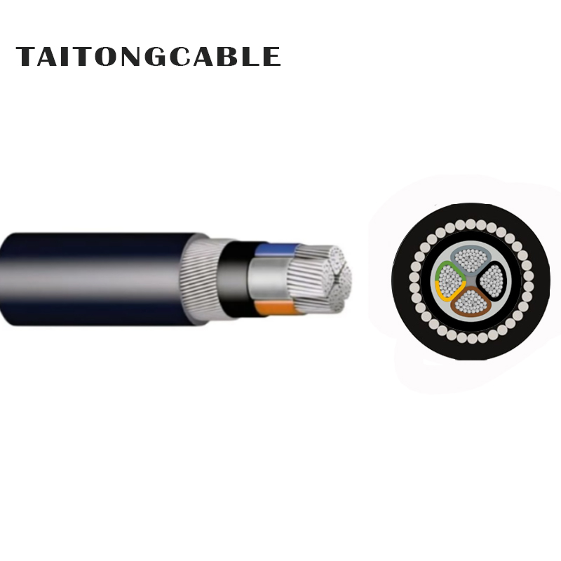 Mababang-Voltage 2‑5‑Core SWA Steel‑Wire‑Armoured Aluminum PVC‑Insulated PVC‑Sheathed Power Cables Mababang-Voltage 2‑5‑Core SWA Steel‑Wire‑Armoured Aluminum PVC‑Insulated PVC‑Sheathed Power Cables
