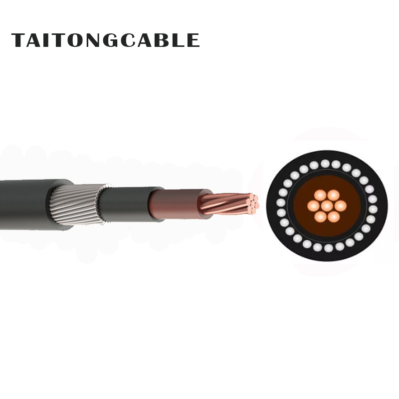 Mababang Boltahe na Single-Core AWA Armored Copper Conductor PVC Insulated PE Sheath Power Cables