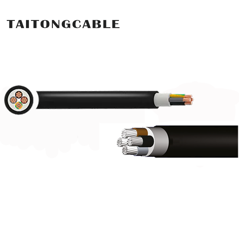Mababang boltahe unarmoured Copper o Aluminum XLPE Insulated LSZH Sheathed Power Cables