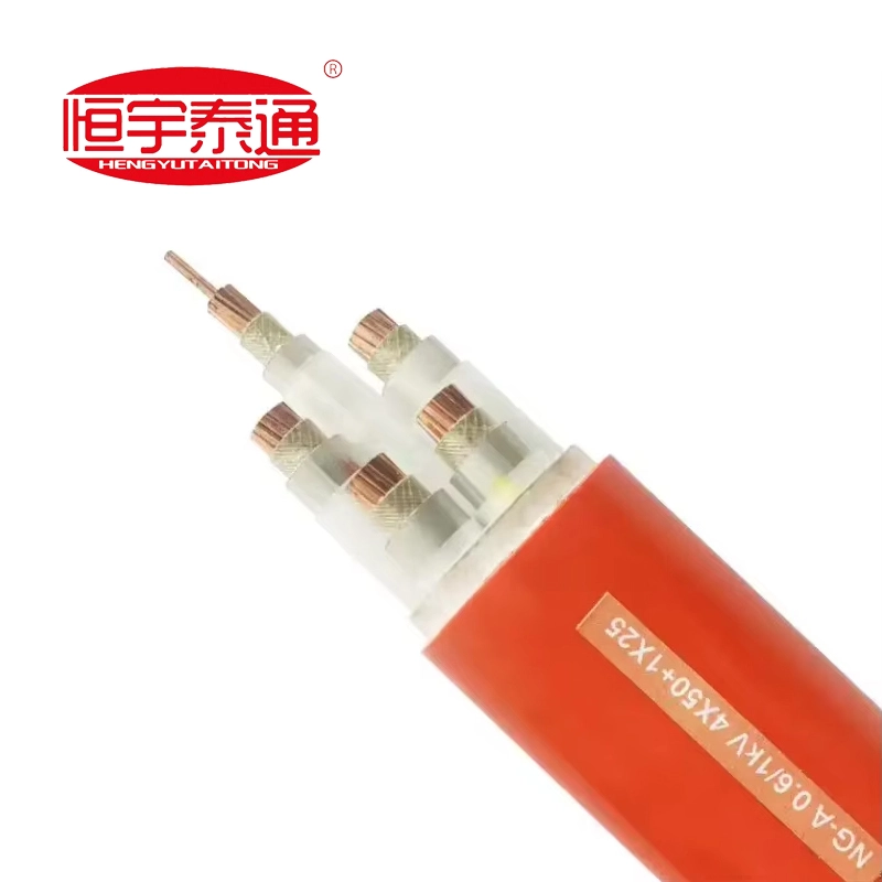 Mineral insulated flexible fire-resistant cables